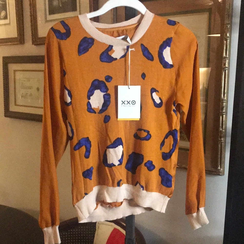 Phillip Lim Target Collab sweater. Leopard print.